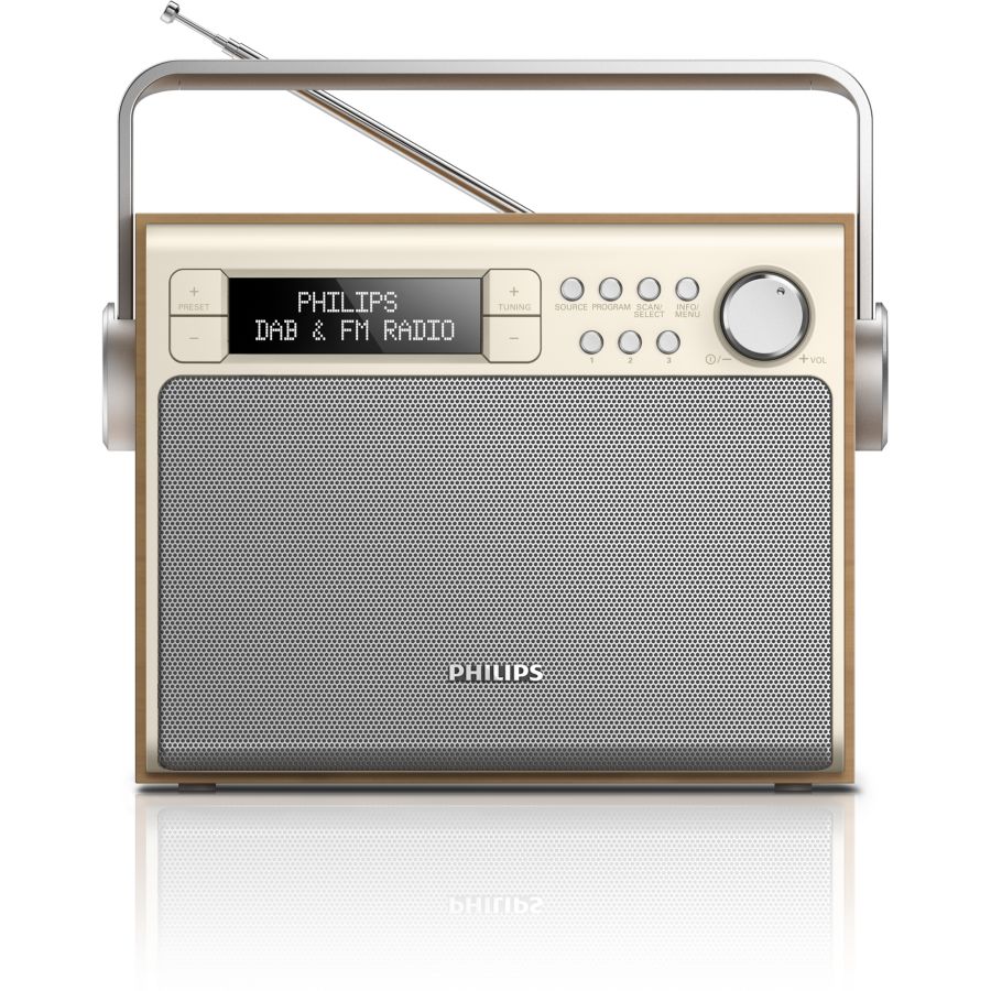 Great sound from DAB+ radio anywhere