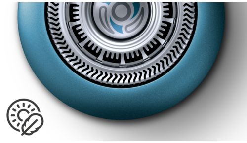 Führt das Haar sanft für eine gründliche, hautfreundliche Rasur