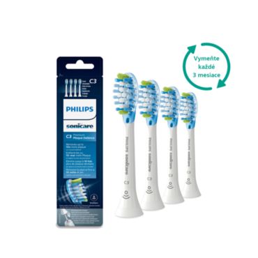 Philips Sonicare Premium Plaque Defense Štandardné nadstavce pre sonické zubné kefky