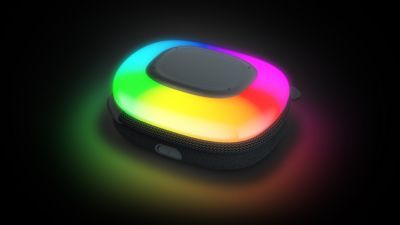 3 light modes. Multi-coloured moods or a gentle night light