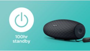100-hr Bluetooth power standby time
