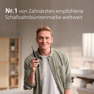 Sonicare DiamondClean 9000 2x Elektrische Schallzahnbürsten - Schwarz