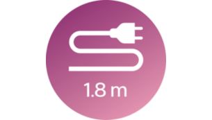1.8 米电源线，增大了使用灵活性