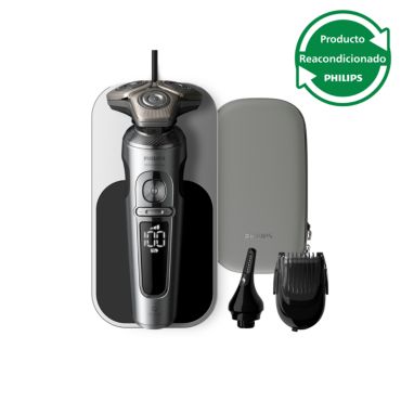 Shaver S9000 Prestige Afeitadora eléctrica reacondicionada con SkinIQ