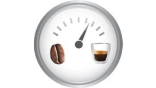 Adjust coffee length, intensity, temperature and strength
