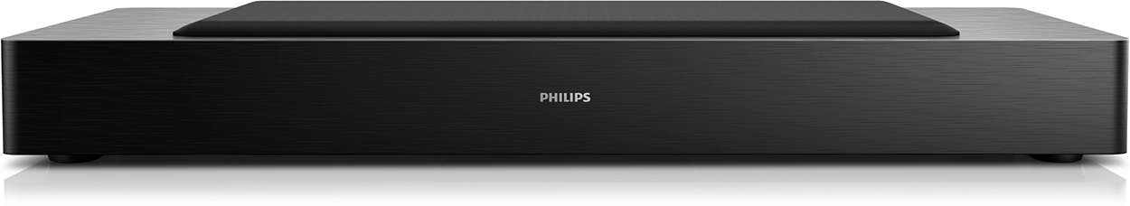 Få sterkere bass på TV-en din fra Philips.