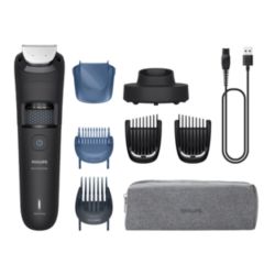 Beard Trimmer 5000 Series Styling della barba con sistema di raccolta dei peli