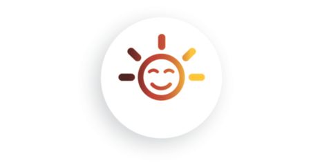 La simulation colorée de lever de soleil vous réveille naturellement.