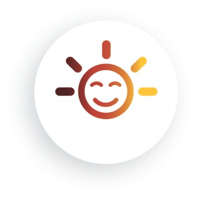 Krāsaina saullēkta simulācija palīdz dabiski pamosties