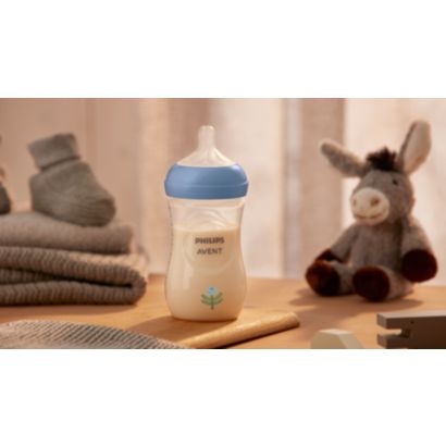 Supports baby's individual drinking rhythm