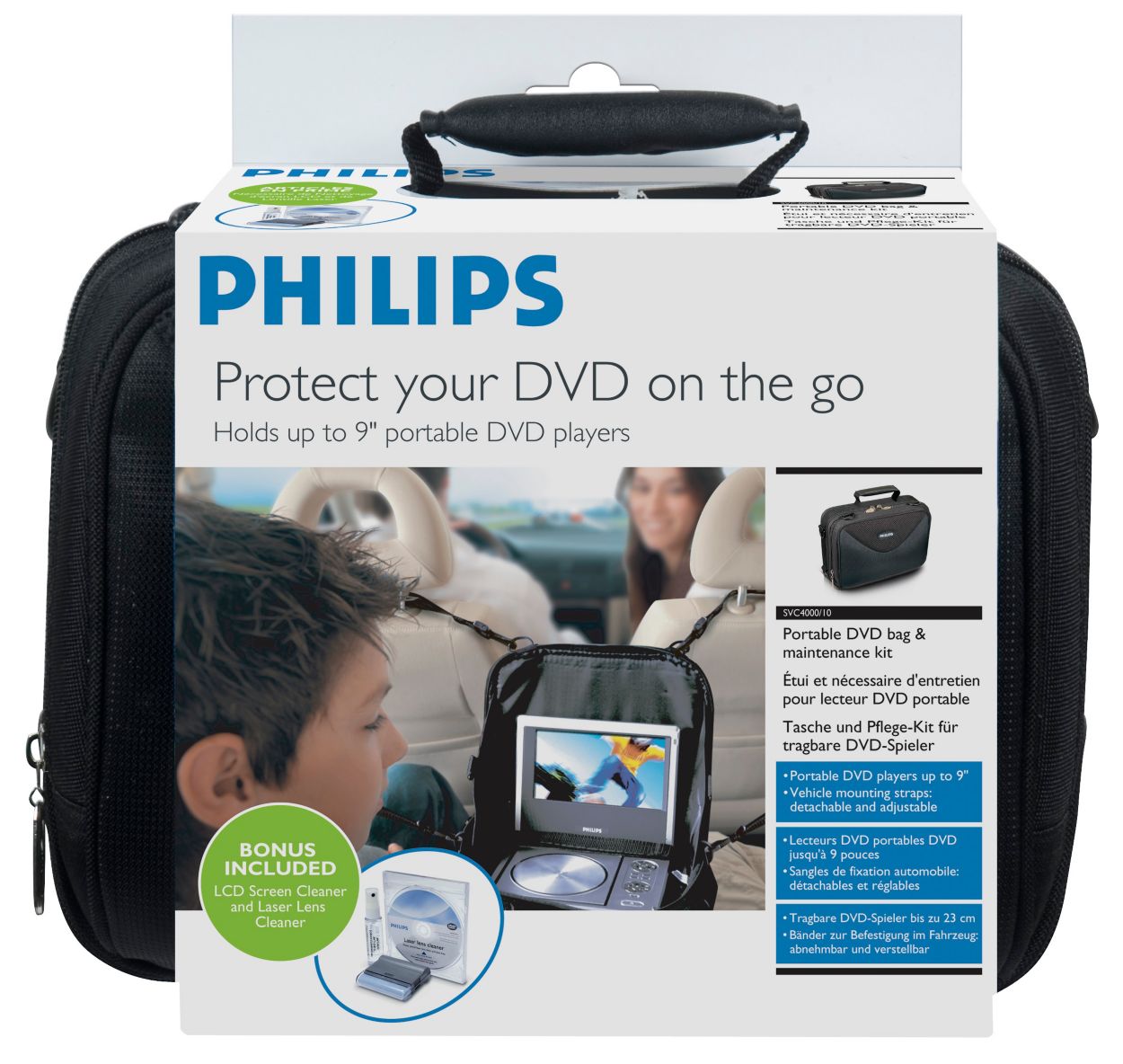 Housse pour lecteur de DVD portable SVC4000W 10 Philips