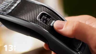 Bez piepūles nogrieziet matus 0,5–23 mm garumā