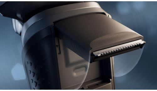 Im Handstück integrierter Präzisionstrimmer