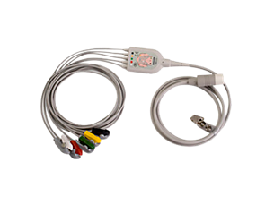 5-lead set Grabber IEC Cable Combined Trunk Cable and Lead Set