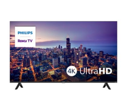 Philips 55 PUL66 UHD Roku Smart TV with 3-Year Coverage