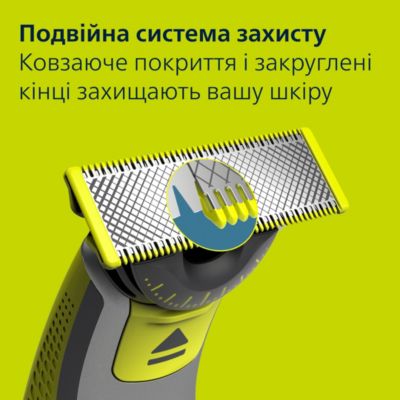 Голить волосся, а не шкіру. Без порізів і подразнень.