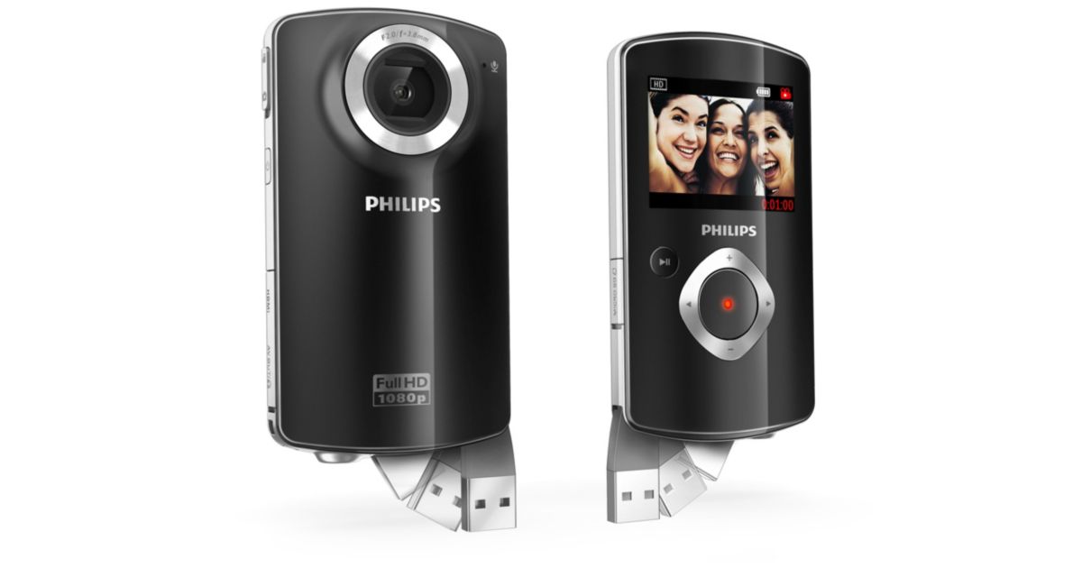 Videocamera HD CAM101BL/00 | Philips