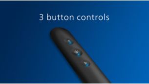 直覺式 3 個按鈕控制項