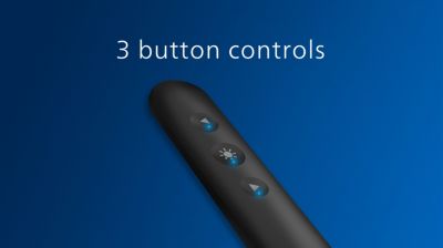 直观的 3 按钮控制