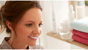 Eine einfache Möglichkeit für eine verbesserte Reinigung zwischen den Zähnen