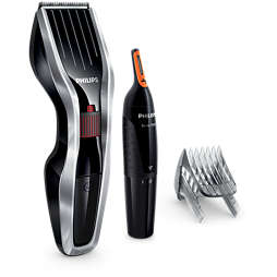 Hairclipper series 5000 Hårklipper med høj præcision, inkl, næsehårstrimmer&amp;lt;br&gt;