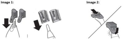 Philips Eyebrow and Detailer Combs