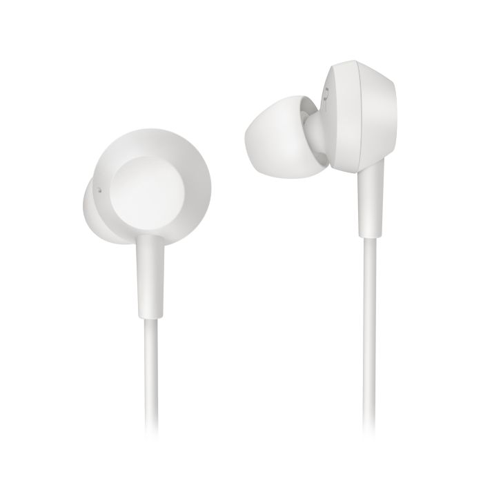 Orecchini A Cuffia Con Auricolari Bluetooth A Forma Di Minions | Divertenti Earphone Pendant Per Musicisti - Bianco