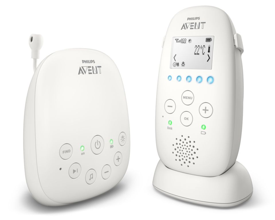 Philips Avent Moniteurs pour bébés SCD503/26 (Babyphone Audio, 330