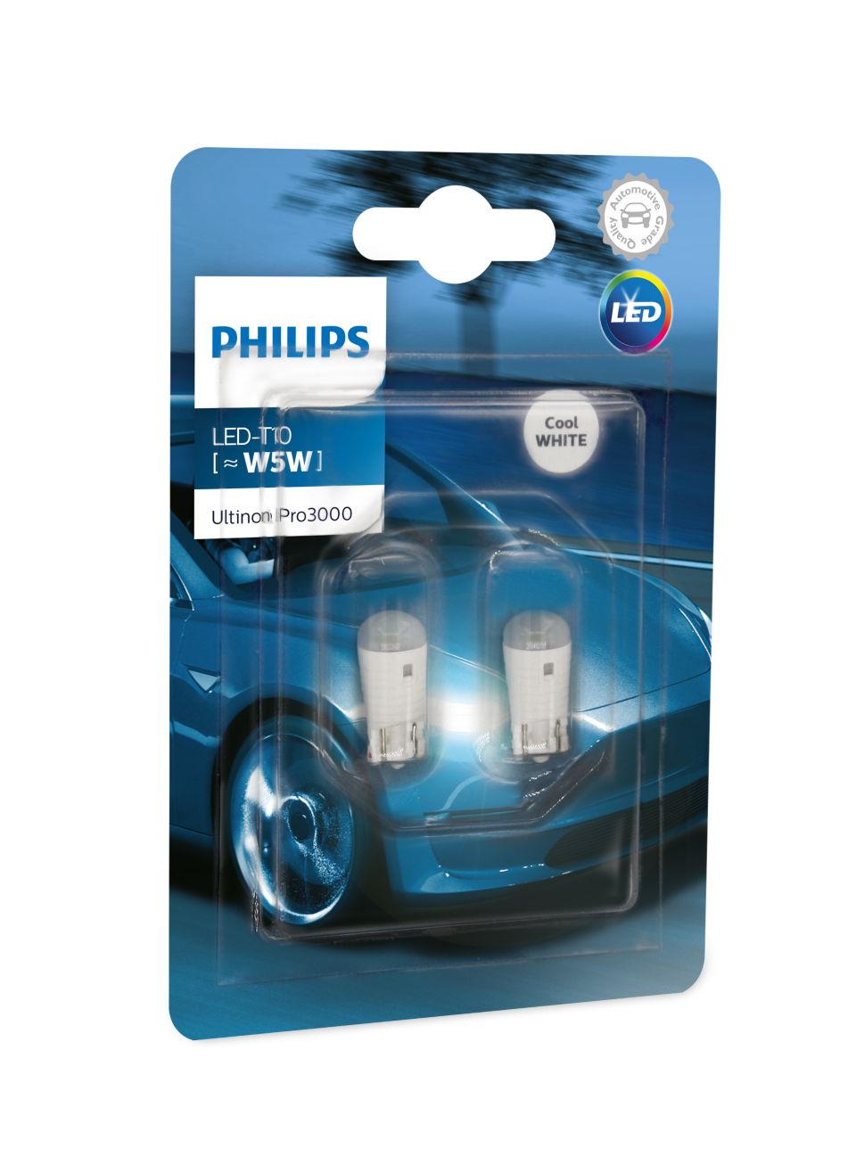 PHILIPS LED-T10[~W5W] Ultinon LED Interior and Signaling Bulb, 5W, 600 –  Planet Car Care