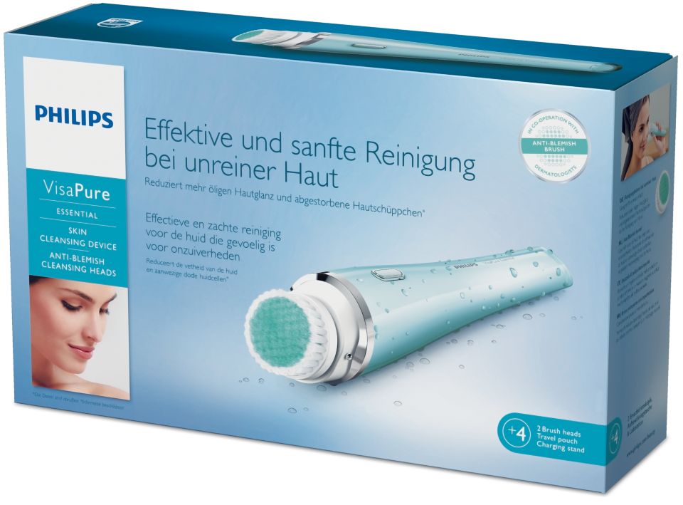 VisaPure Essential Facial Cleansing Device SC5278/13 | Philips