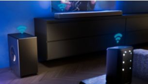 Безжична домашна система Philips, захранвана от DTS Play-Fi