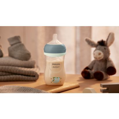 תומכת בקצב השתייה האישי של התינוק