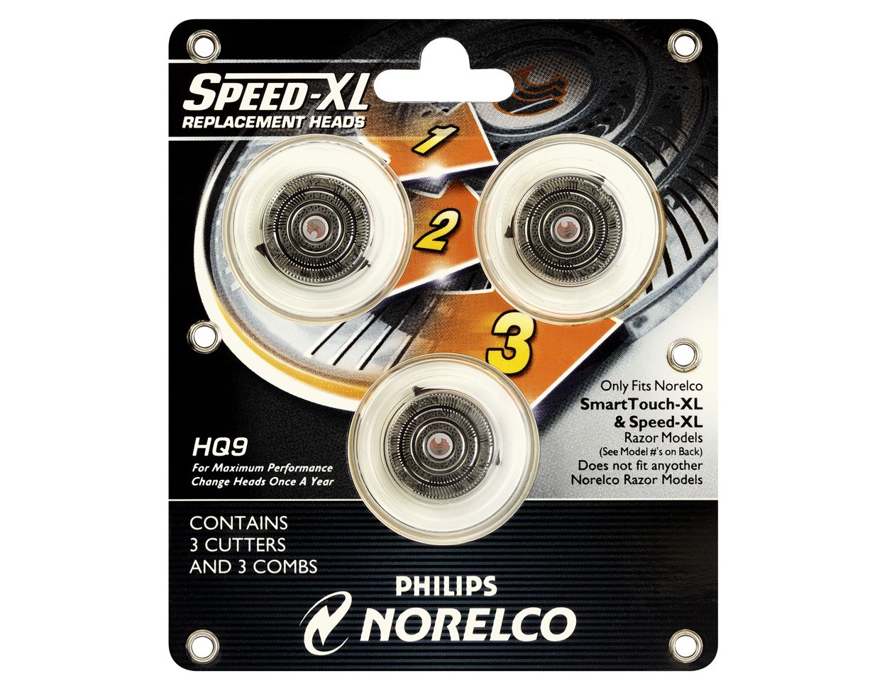 Philips Norelco HQ9 Speed XL Replacement Heads