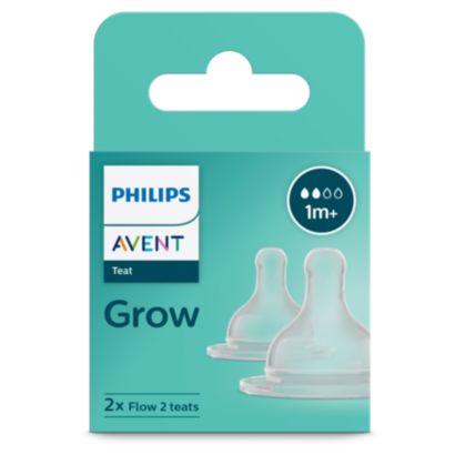 Grow baby bottle teat