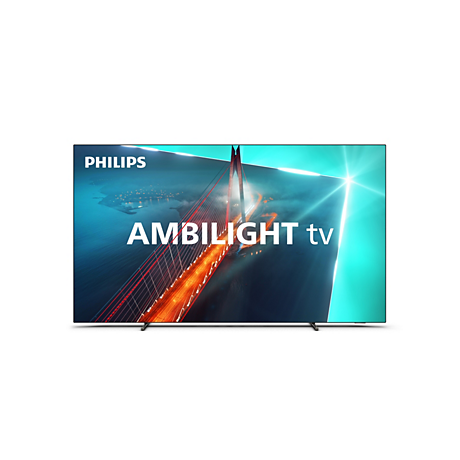 65OLED708/12 OLED Televízor s funkciou Ambilight a rozlíšením 4K