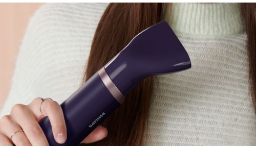 Wąski koncentrator zapewnia intensywny nadmuch powietrza