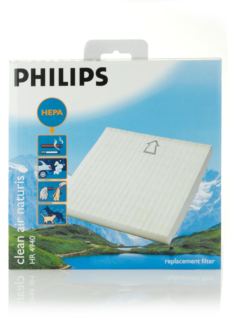 Filtro hepa filtro aspirapolvere per parti del filtro Philips