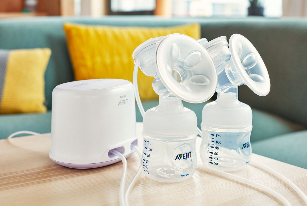 Double electric breast pump SCF334/22 | Avent