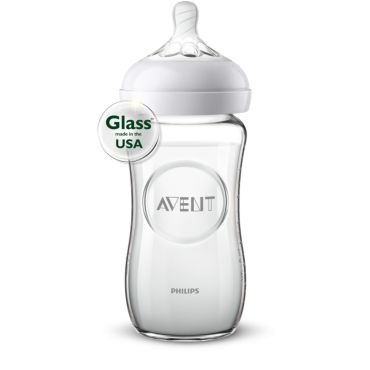 Philips Avent Natural glass baby bottle