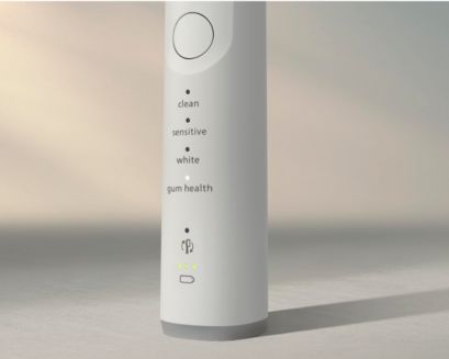 Close up view of a Philips Sonicare 7400