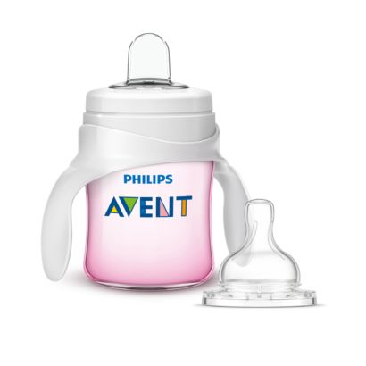 Ease your baby's transition to a drinking cup