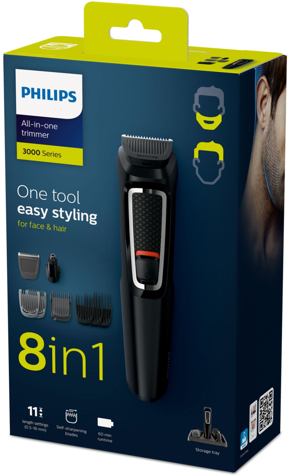 Recortador de Barba Multigroom 8 en 1 PHILIPS