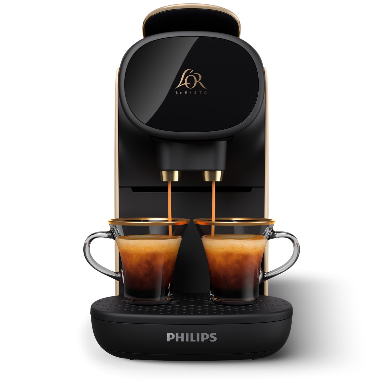 Machine à café à capsule L'or Barista - LM9012 - GOLD + 50 CAPSULES  Offertes - PHILIPS à Prix Carrefour