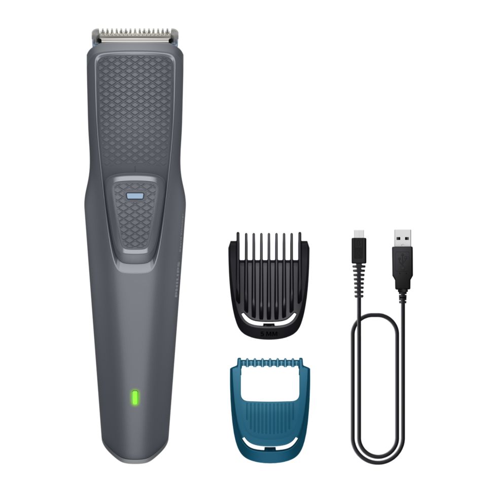 Smooth and skin-friendly beard trimming