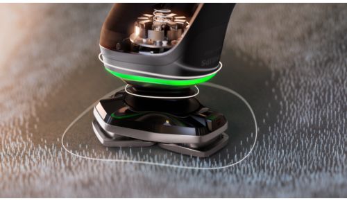 Past zich aan aan uw baarddichtheid met Power Adapt Sensor