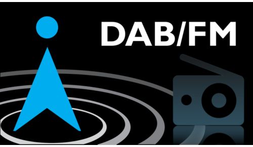 Compatibel met DAB en FM voor een complete radio-ervaring