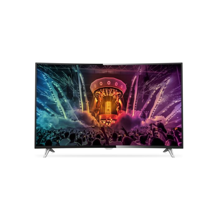 4K 曲面智能 LED 电视