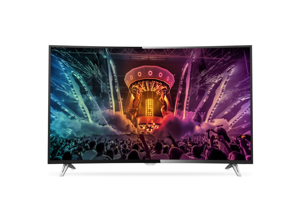 4K 曲面智能 LED 电视