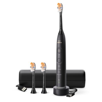 philips Sonicare ブラック DiamondClean Sonic electric toothbrush HX9352/04 | Sonicare
