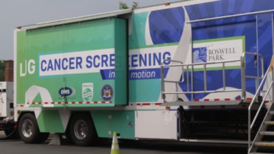 Roswell Park mobile computed tomography scanner